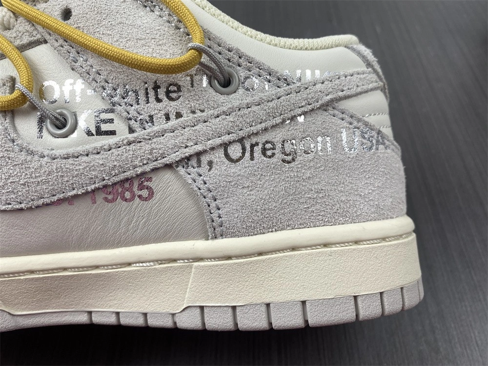 ZeroBulk 【Free shipping】Dunk Low Off-White Lot 34 DJ0950- 474