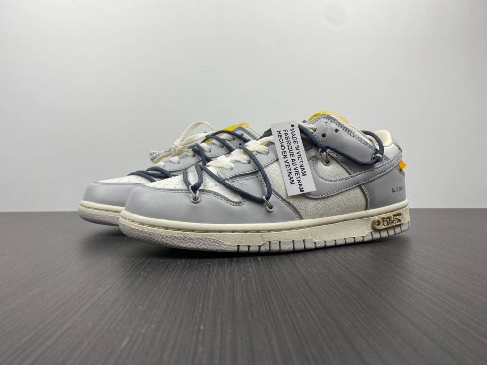 Lightweight 【Free shipping】Dunk Low Off-White Lot 41 DM1602- 477