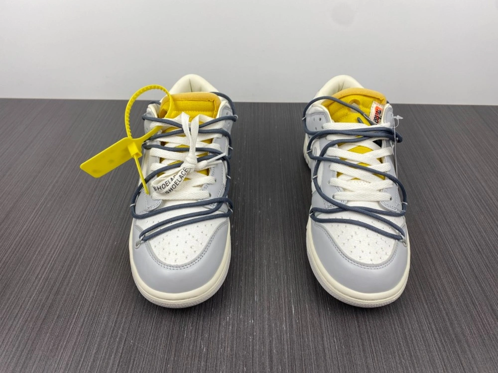 Lightweight 【Free shipping】Dunk Low Off-White Lot 41 DM1602- 477