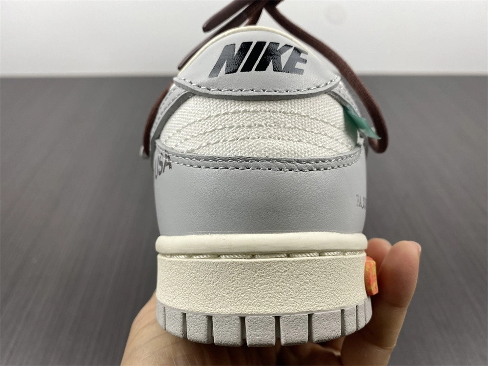 【Free shipping】Dunk Low Off-White Lot 46 DM1602- Supportive 465