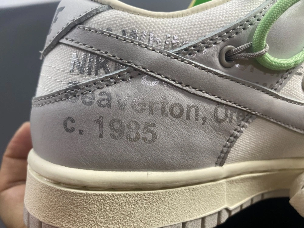 OnTrend 【Free shipping】Dunk Low Off-White Lot 7 DM1602- 452