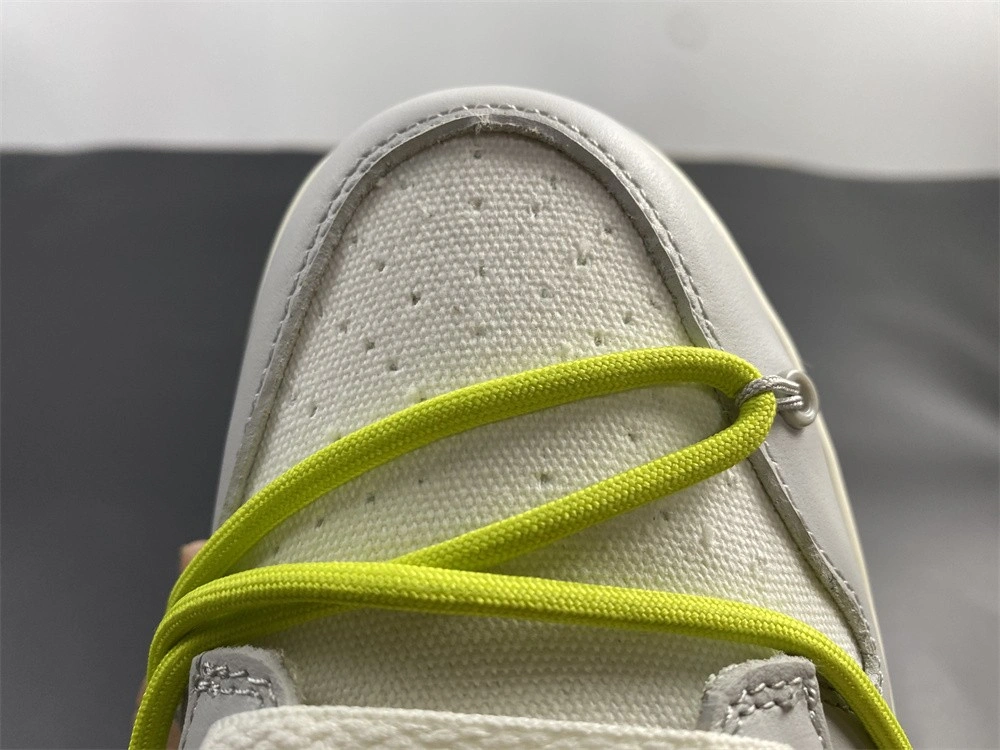 Minimalist 【Free shipping】Dunk Low Off-White Lot 8 DM1602- 453