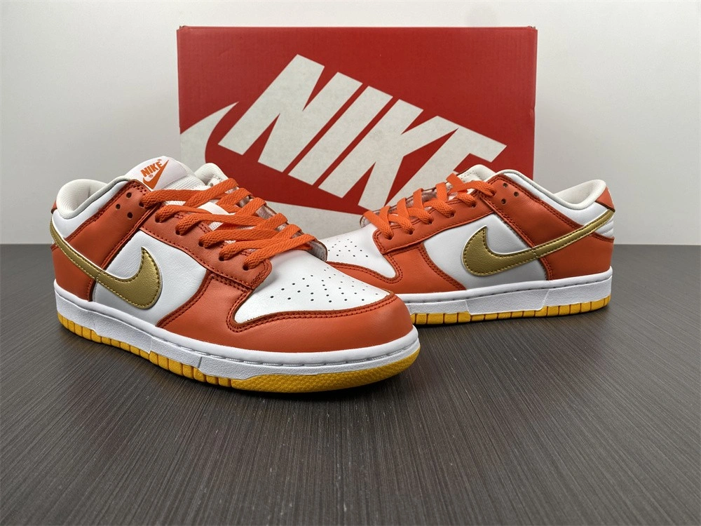 Affordable 【Free shipping】Dunk Low University Gold DQ4690- 485