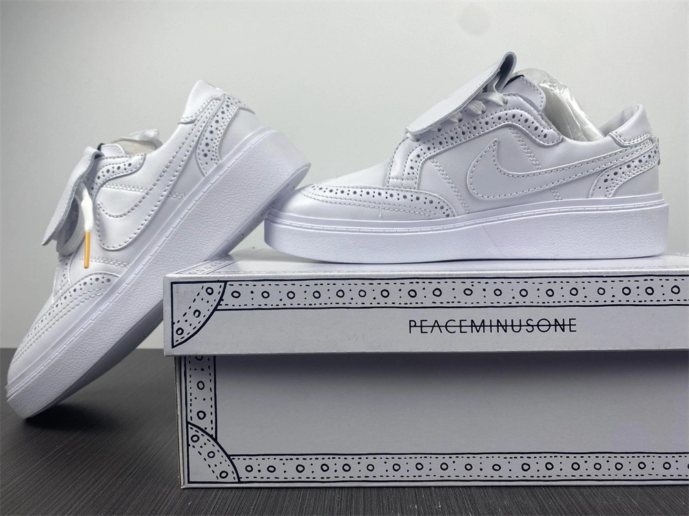 【Free shipping】Kwondo 1 G-Dragon Peaceminusone Triple White DH2482- Breathable 793