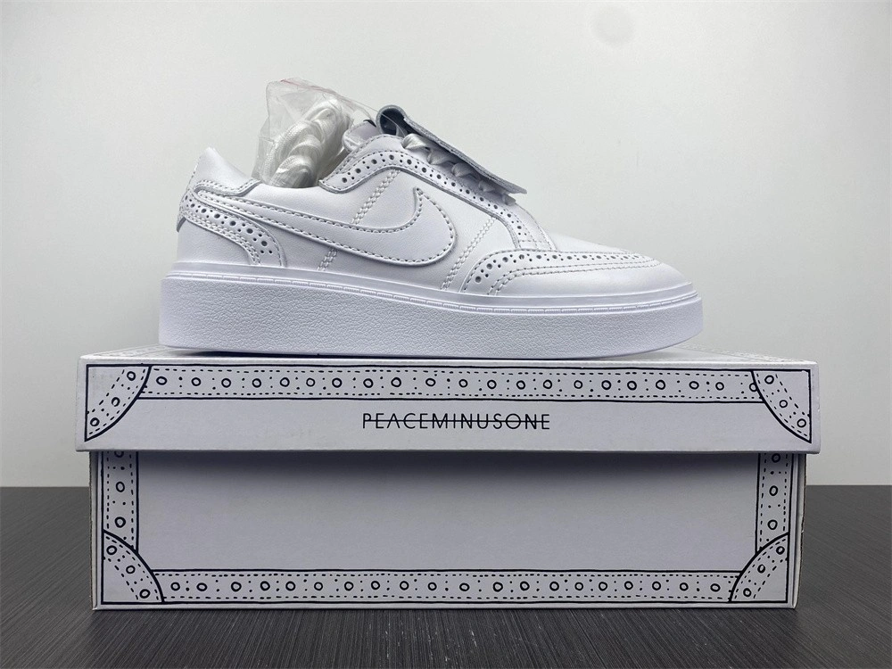 【Free shipping】Kwondo 1 G-Dragon Peaceminusone Triple White DH2482- Breathable 793