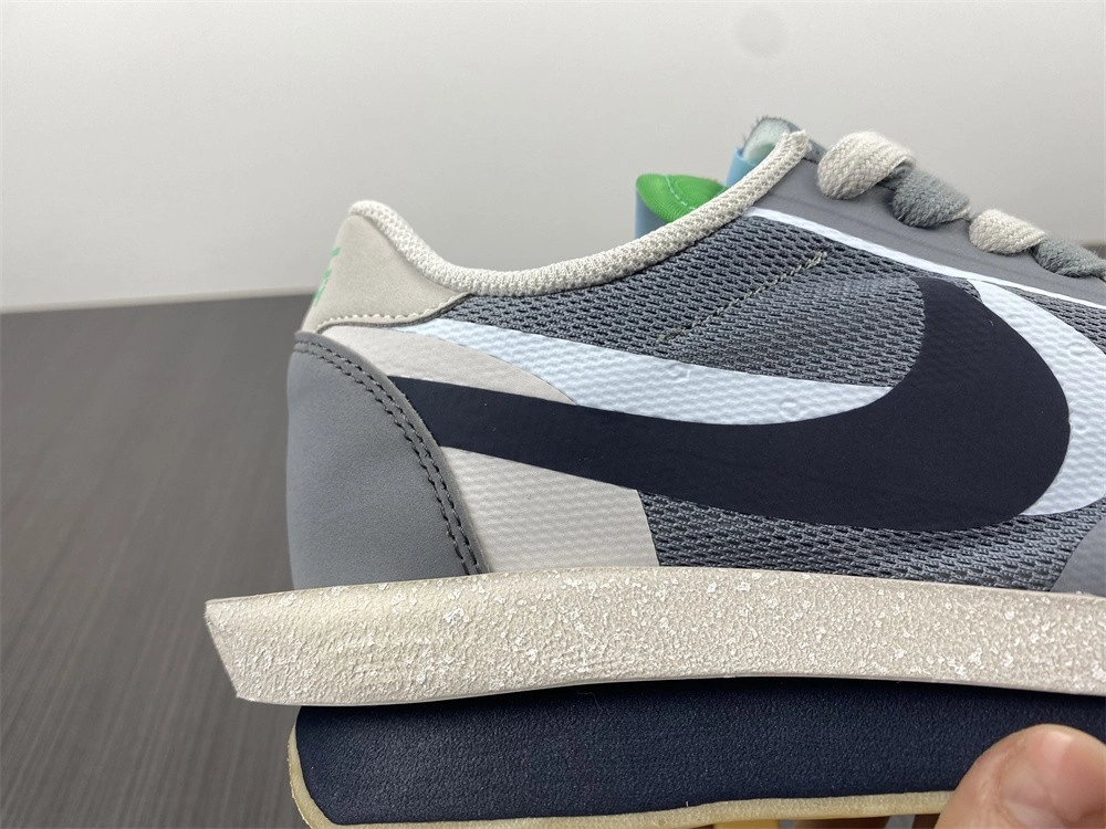 【Free shipping】LD Waffle sacai CLOT Kiss of Death 2 Cool Grey DH3114- Colorful 1188