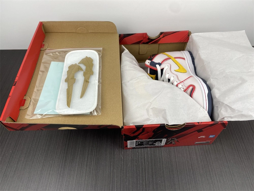 Practical 【Free shipping】SB Dunk High RX-0 Unicorn Gundam DH7717- 475