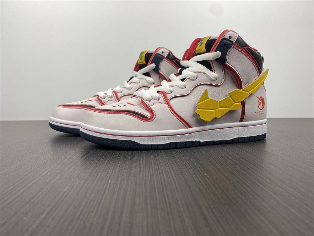Practical 【Free shipping】SB Dunk High RX-0 Unicorn Gundam DH7717- 475