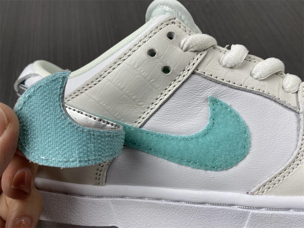 Unique 【Free shipping】SB Dunk Low Diamond Supply Co White Diamond BV1310- 487