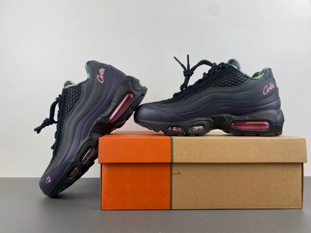Popular GX Air Max 95 SP Corteiz Pink Beam FB2709- 838