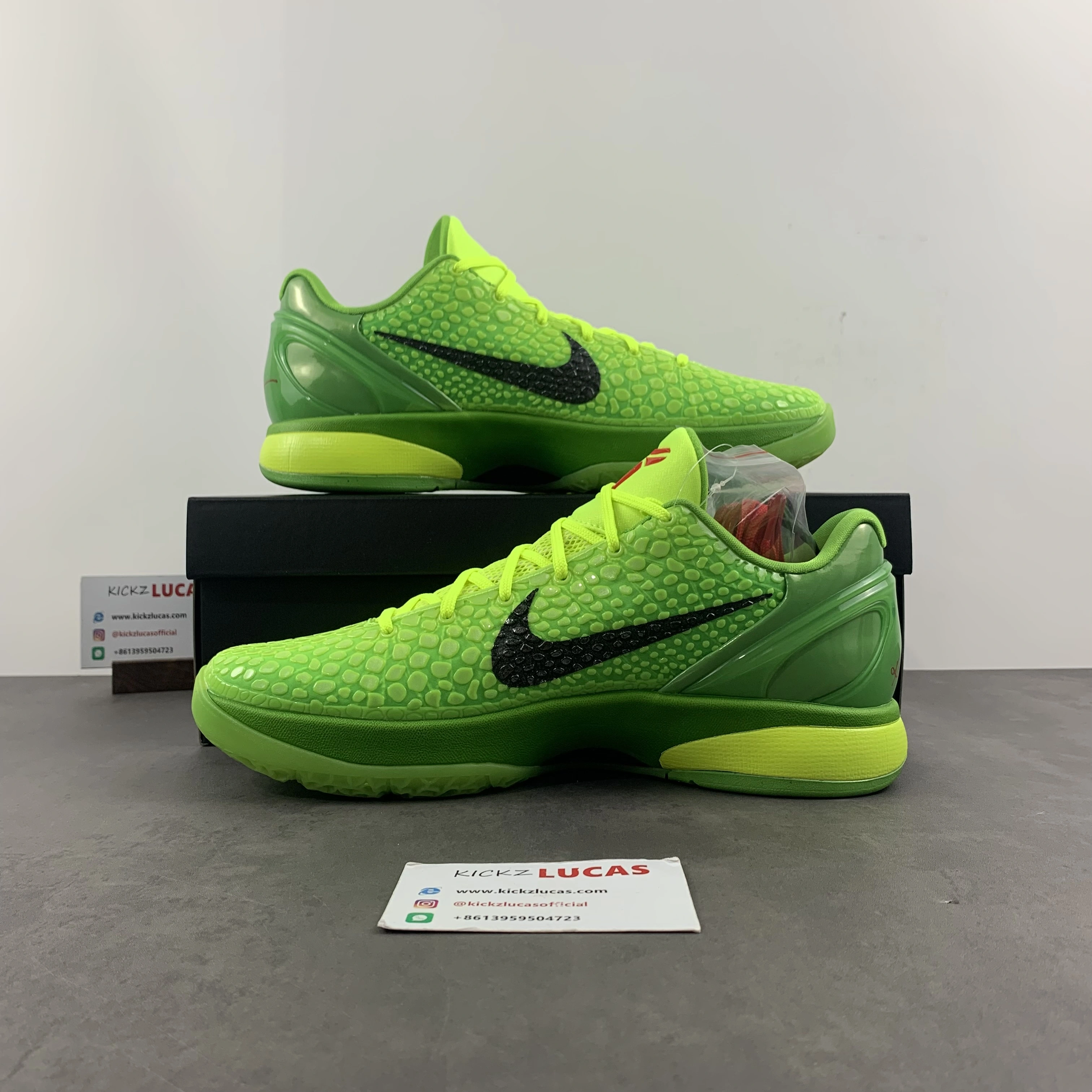 Bold GX Kobe 6 Protro Grinch CW2190- 1049