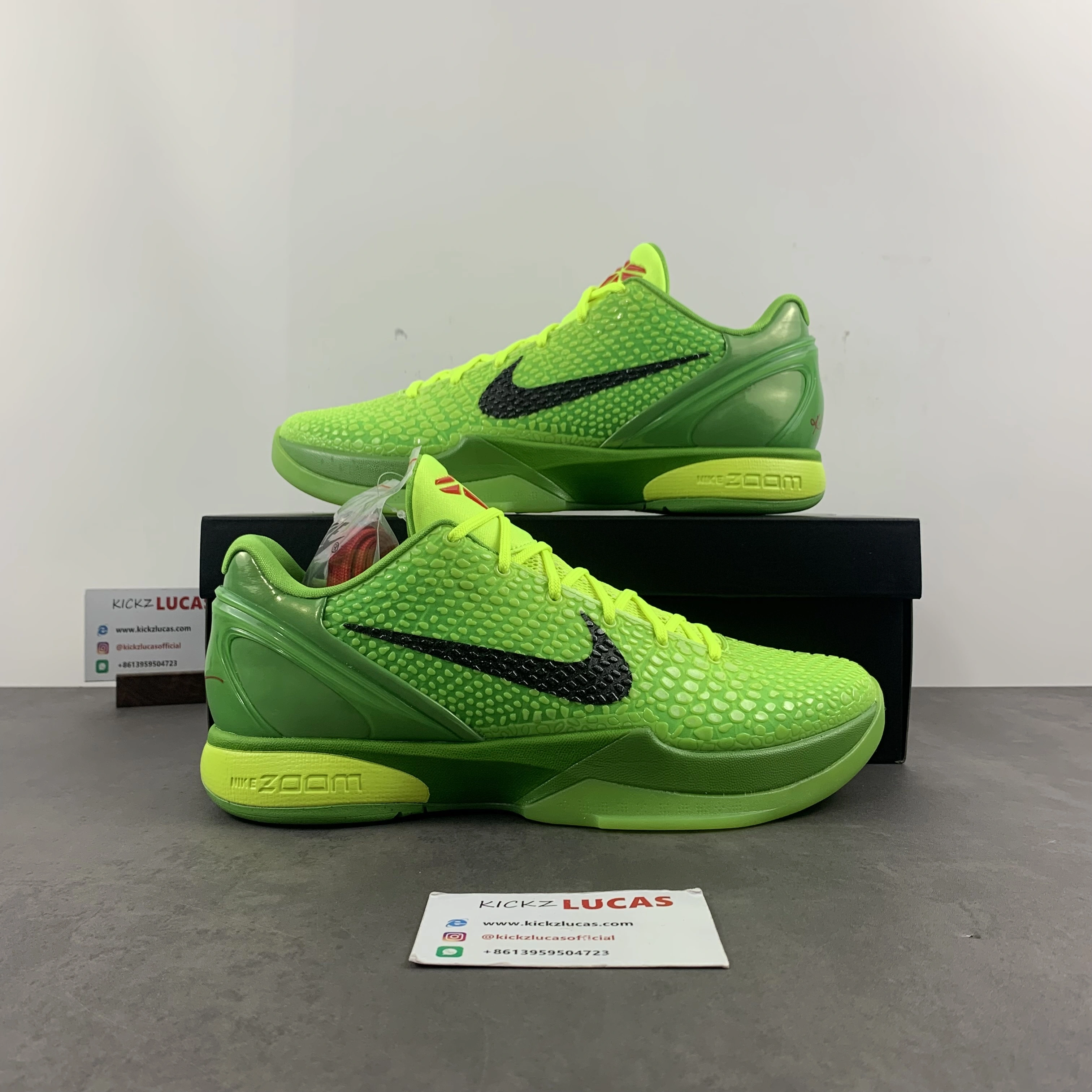 Bold GX Kobe 6 Protro Grinch CW2190- 1049