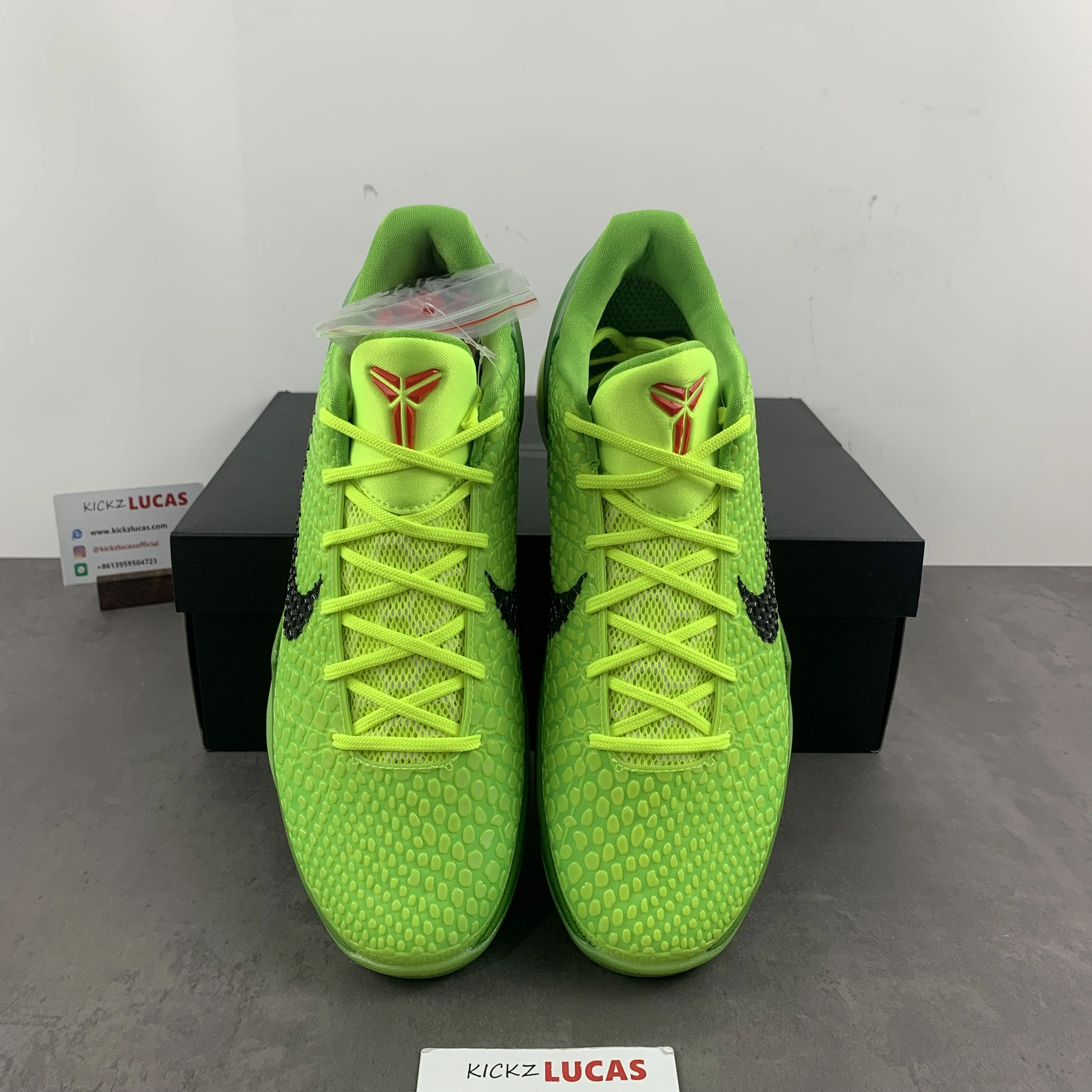 Bold GX Kobe 6 Protro Grinch CW2190- 1049