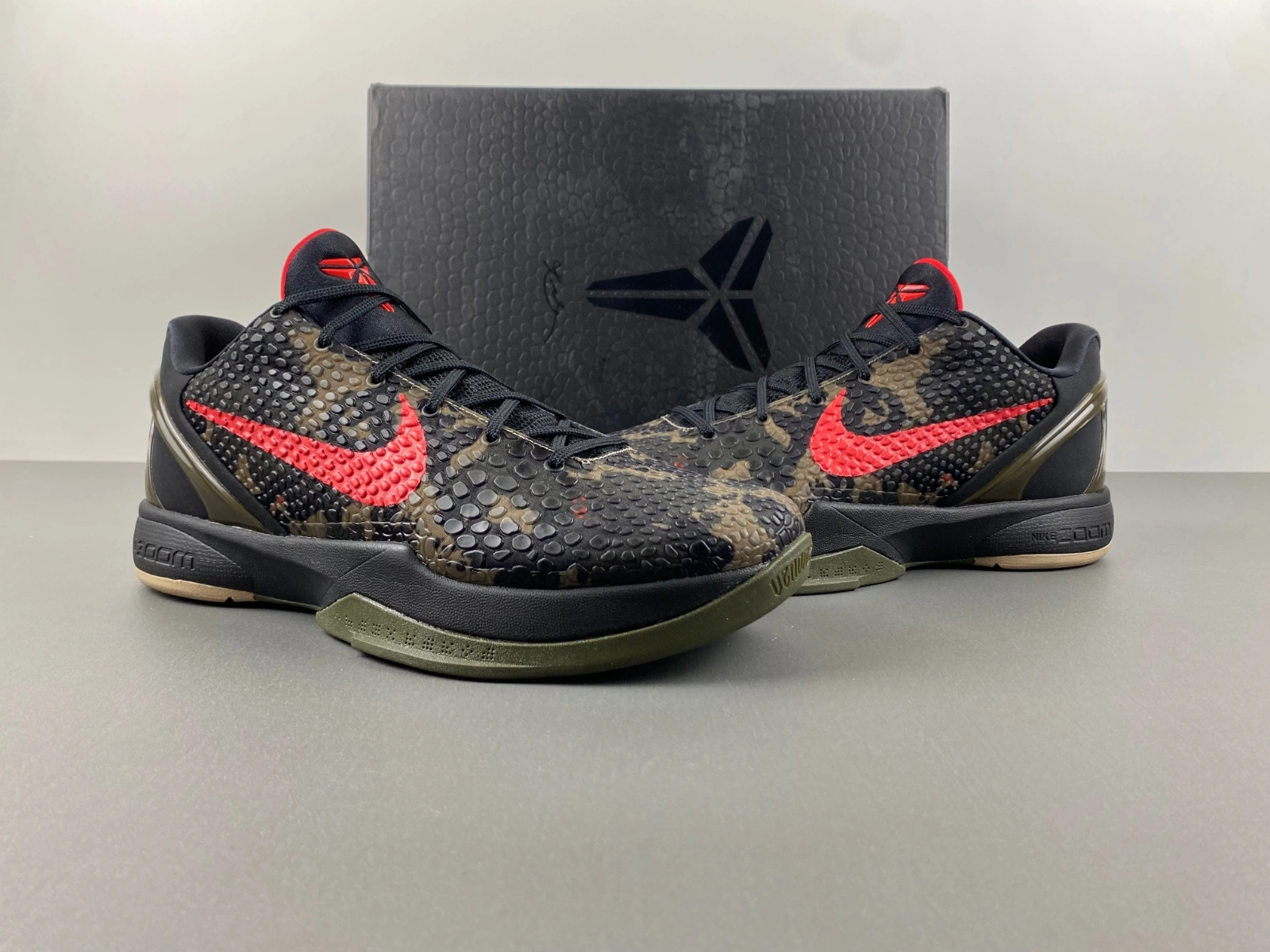 GX Kobe 6 Protro Italian Camo FQ3546- SmoothTexture 1022