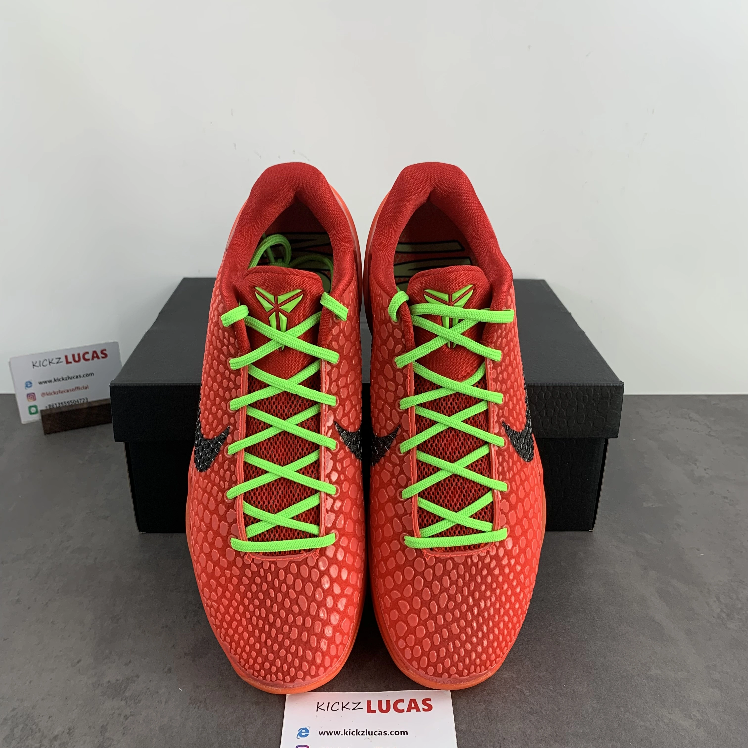 GX Kobe 6 Protro Reverse Grinch FV4921- Affordable 1047