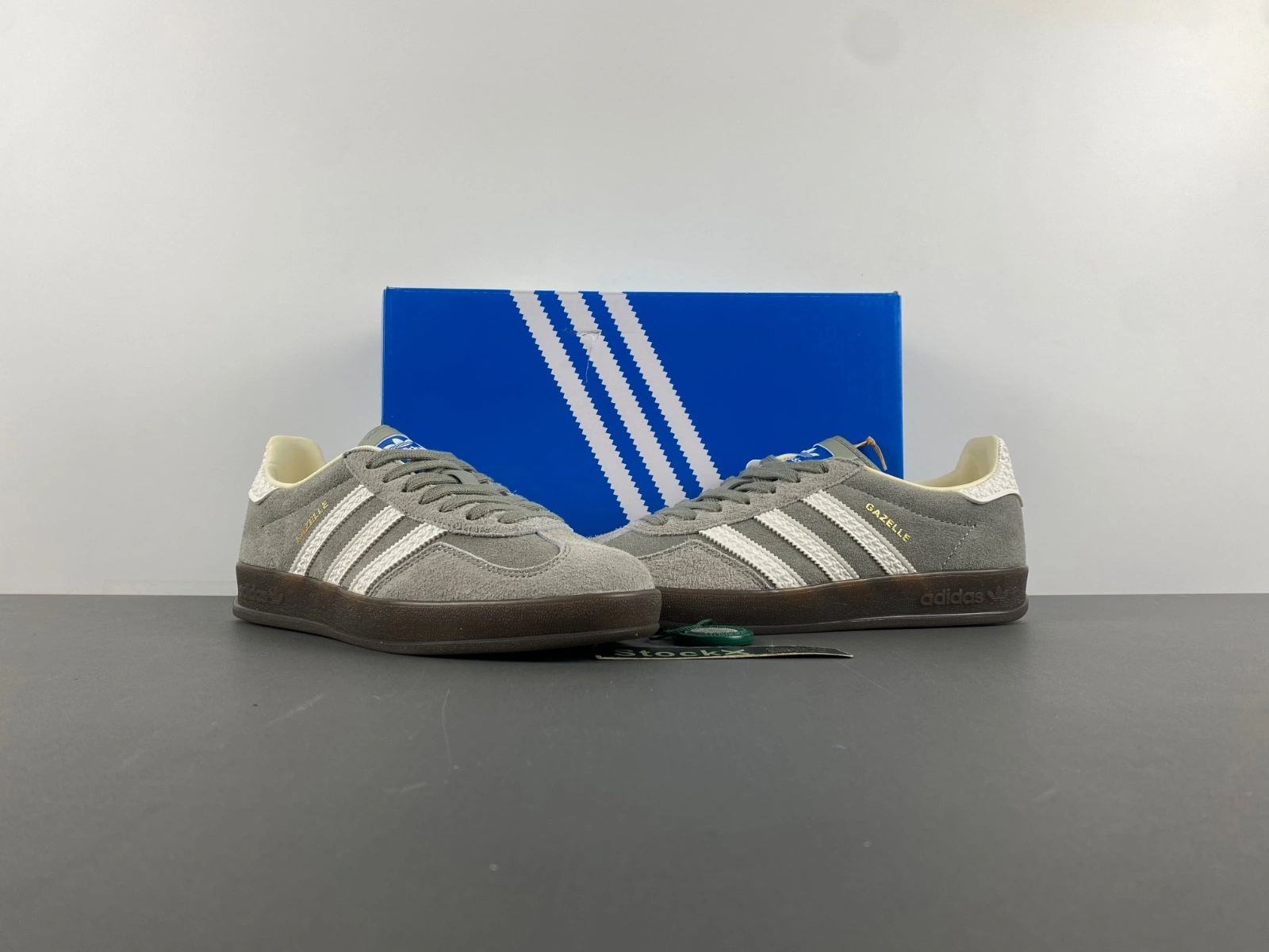 Gazelle Indoor Dark Grey White IF ComfortFit 2775