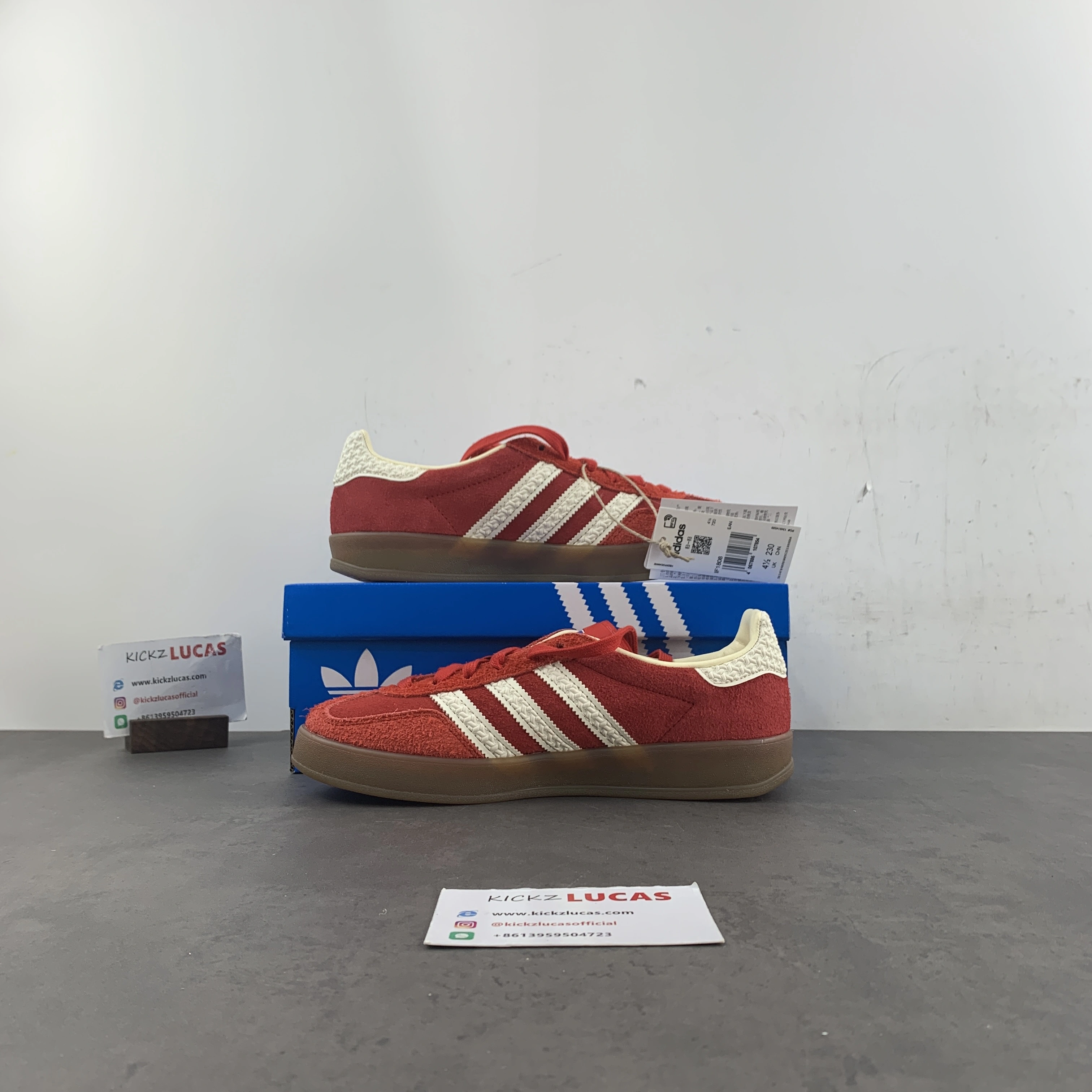 Gazelle Indoor Red IF ComfortFit 2789