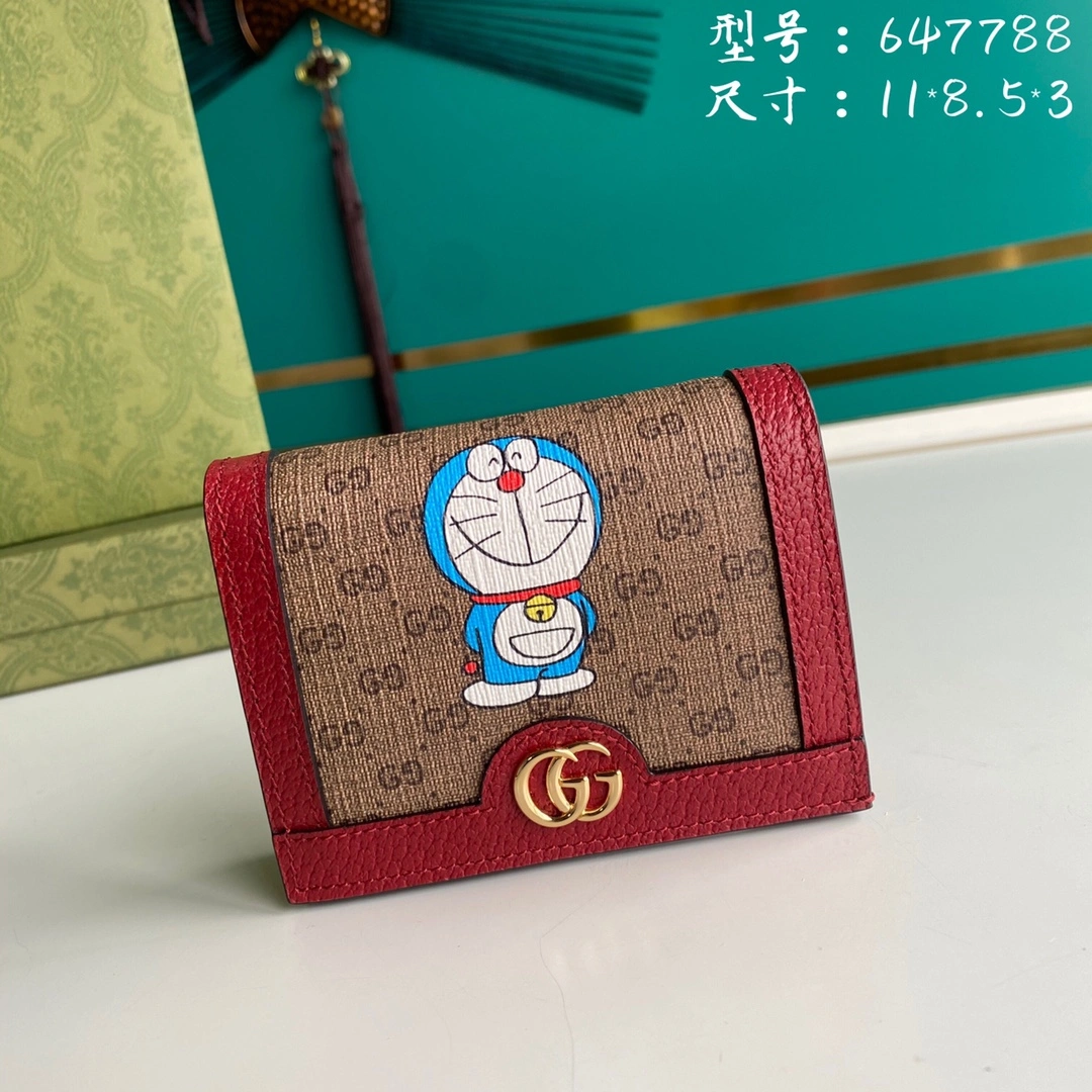 G*ucci Bag Top Quality 11*8.5*2cm SmoothTexture 8127
