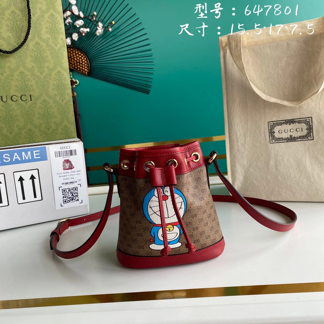 G*ucci Bag Top Quality 15.5*17*7.5cm Reliable 8121