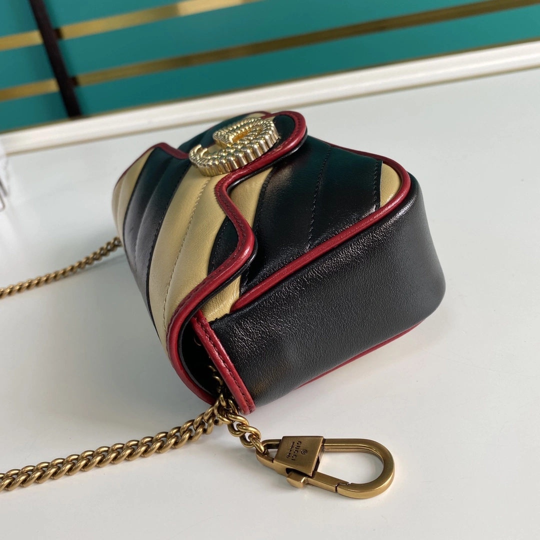 Casual G*ucci Bag Top Quality 16.5*10.2*5.1cm 8090