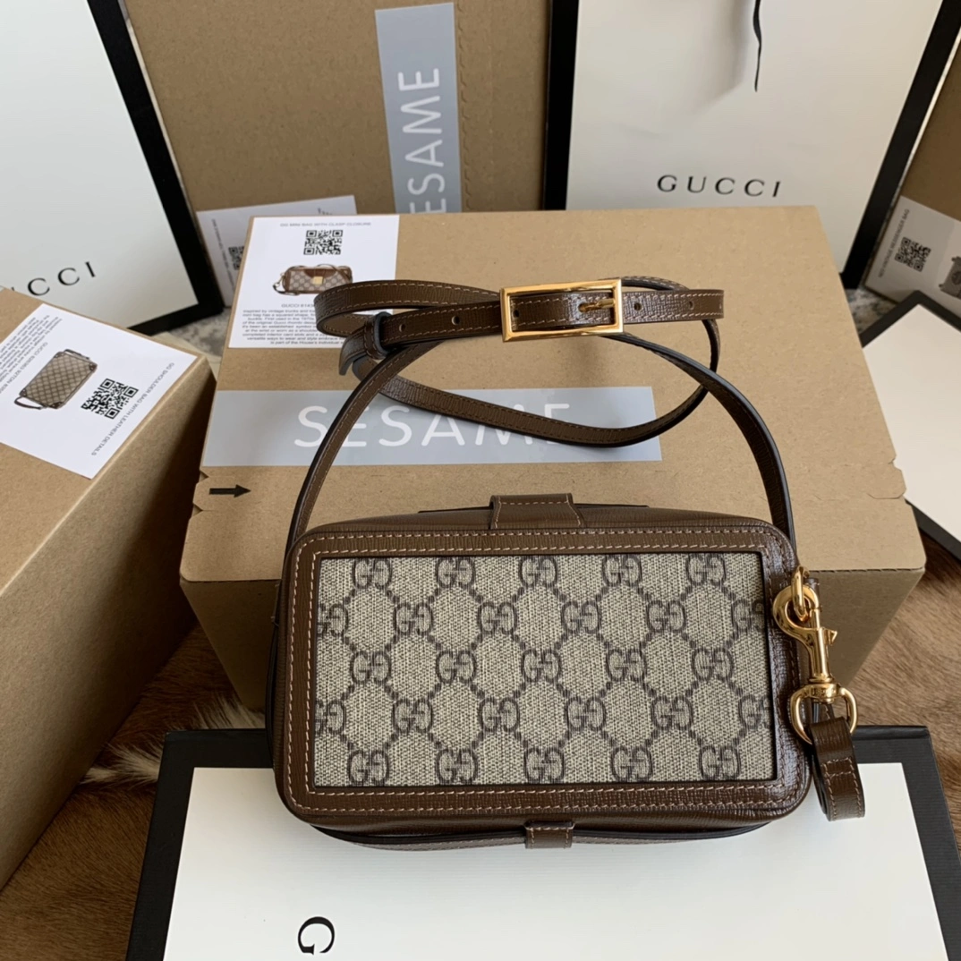 SoftTouch G*ucci Bag Top Quality 18*10.5*6.5cm 8140
