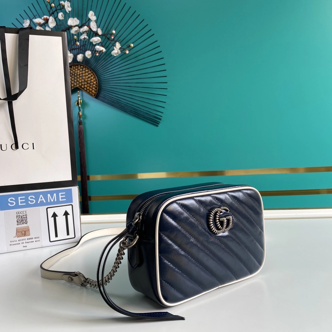 Efficient G*ucci Bag Top Quality 18*12*6cm 8088
