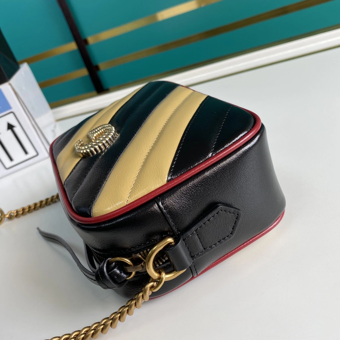 G*ucci Bag Top Quality 18*12*6cm Sporty 8093