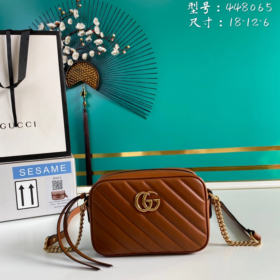 G*ucci Bag Top Quality 18*12*6cm Lightweight 8081