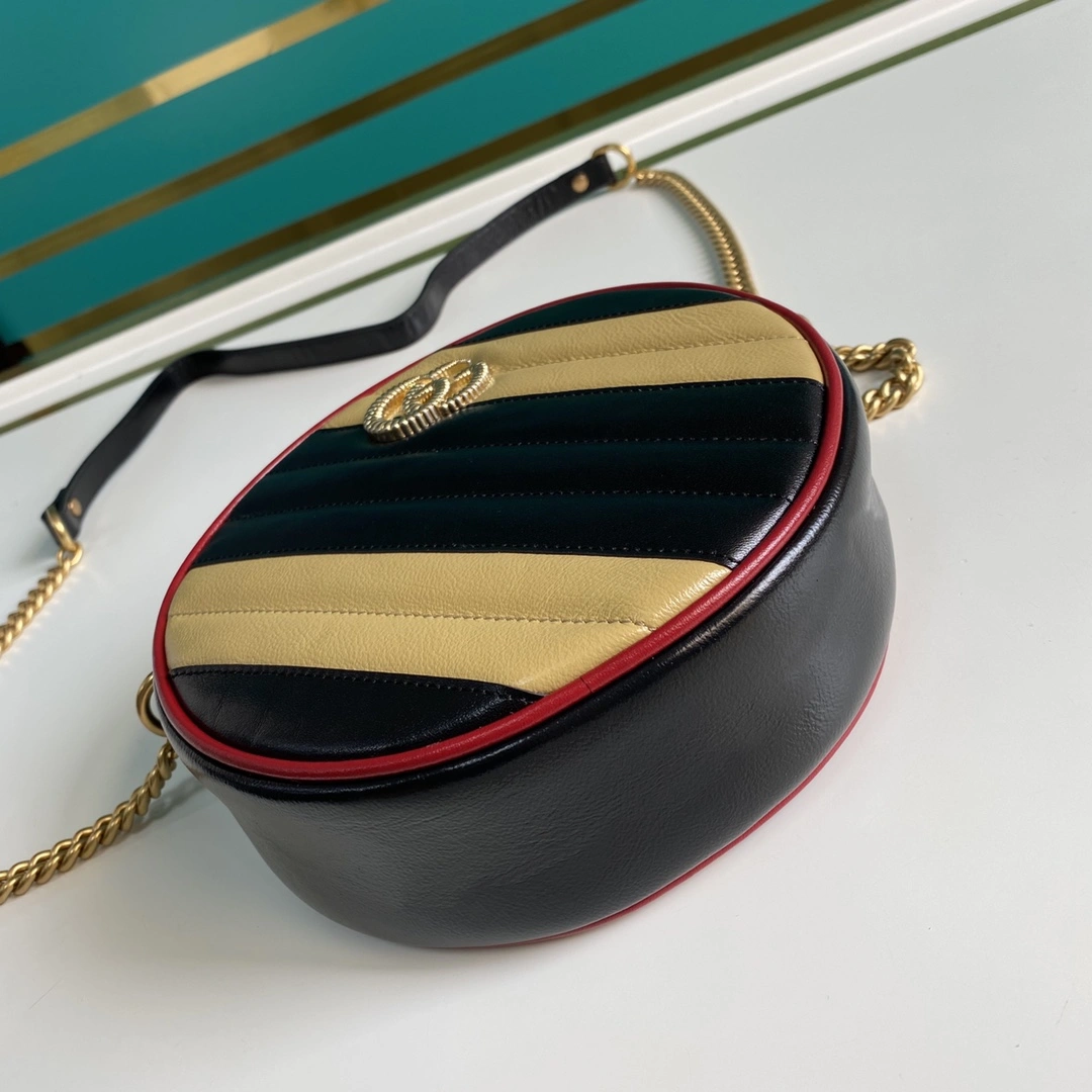 G*ucci Bag Top Quality 18*18*5cm Original 8092