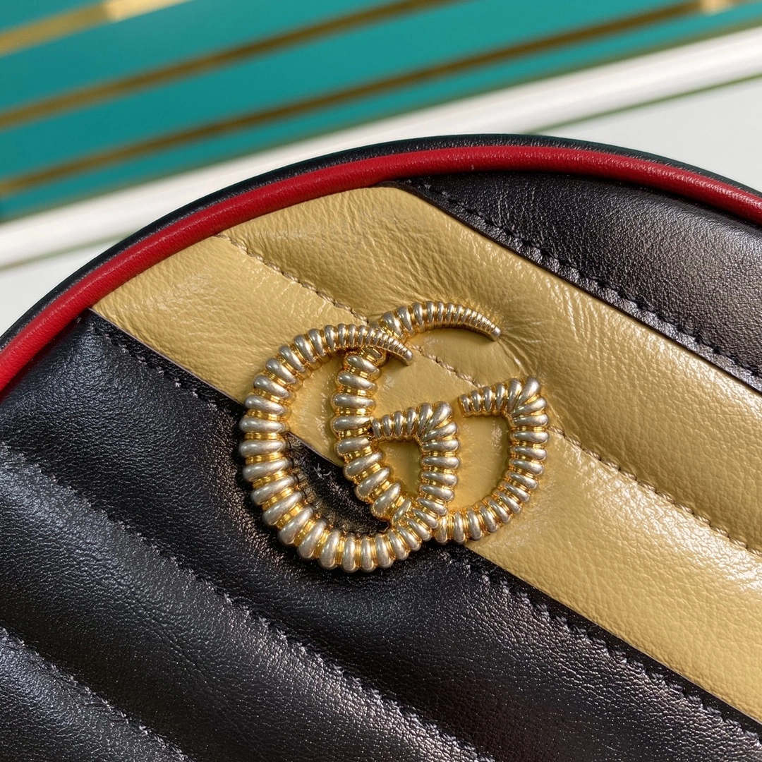 G*ucci Bag Top Quality 18*18*5cm Original 8092