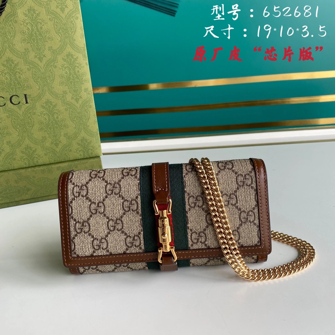 G*ucci Bag Top Quality 19*10*3.5cm Colorful 8102