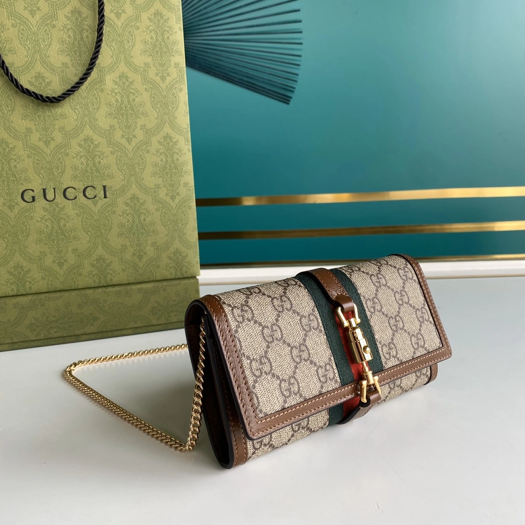 G*ucci Bag Top Quality 19*10*3.5cm Colorful 8102