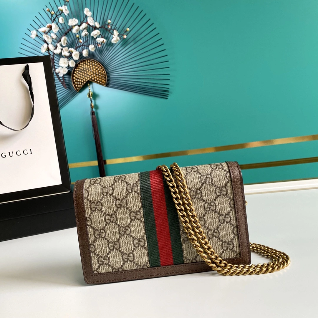 G*ucci Bag Top Quality 20*12.5*4cm Supportive 8077