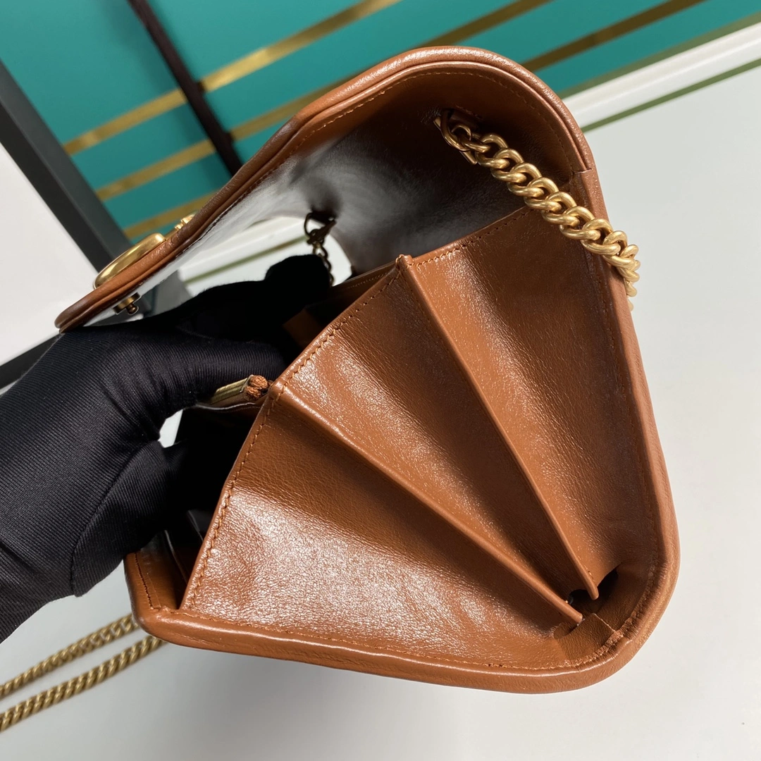 G*ucci Bag Top Quality 20*13*6cm Durable 8080