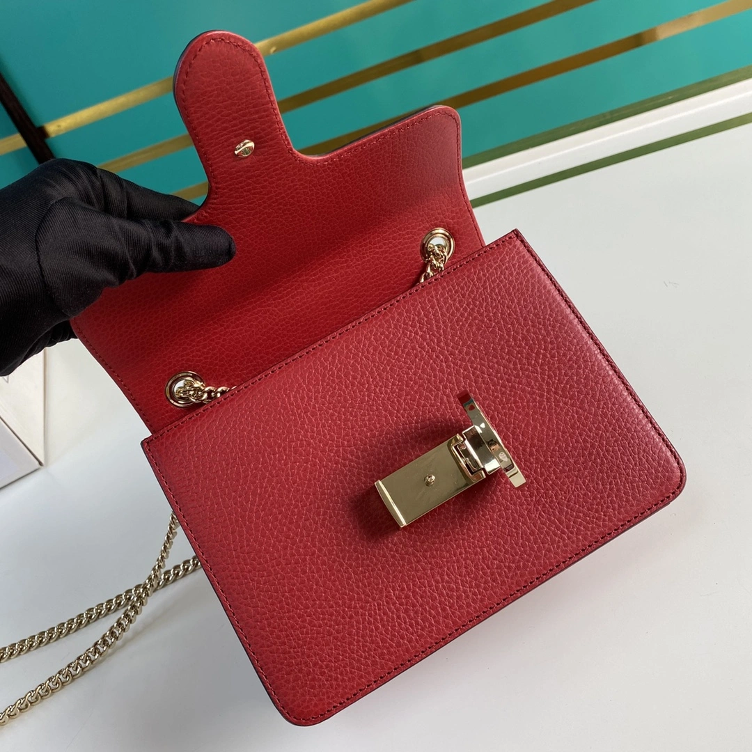 Fashionable G*ucci Bag Top Quality 20*15*7.5cm 8107