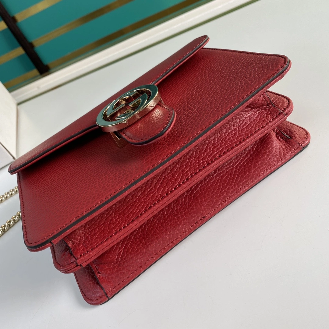 Fashionable G*ucci Bag Top Quality 20*15*7.5cm 8107