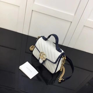 G*ucci Bag Top Quality 21*15.5*8cm Durable 8183