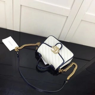 G*ucci Bag Top Quality 21*15.5*8cm Durable 8183