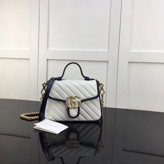 G*ucci Bag Top Quality 21*15.5*8cm Durable 8183