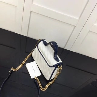 G*ucci Bag Top Quality 21*15.5*8cm Durable 8183