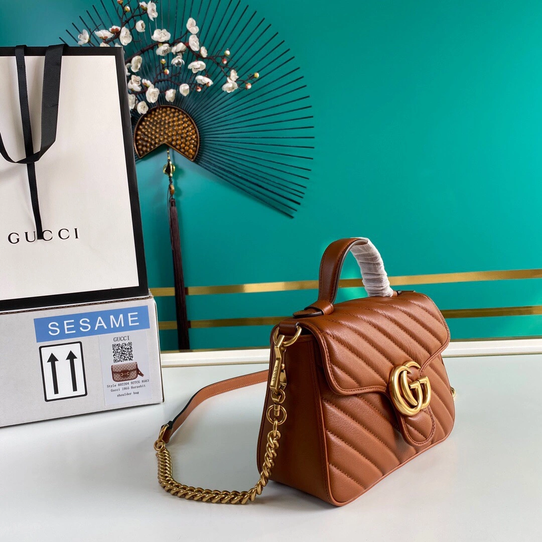 G*ucci Bag Top Quality 21*15.5*8cm WaterResistant 8213