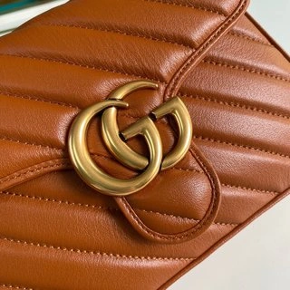 G*ucci Bag Top Quality 21*15.5*8cm WaterResistant 8213