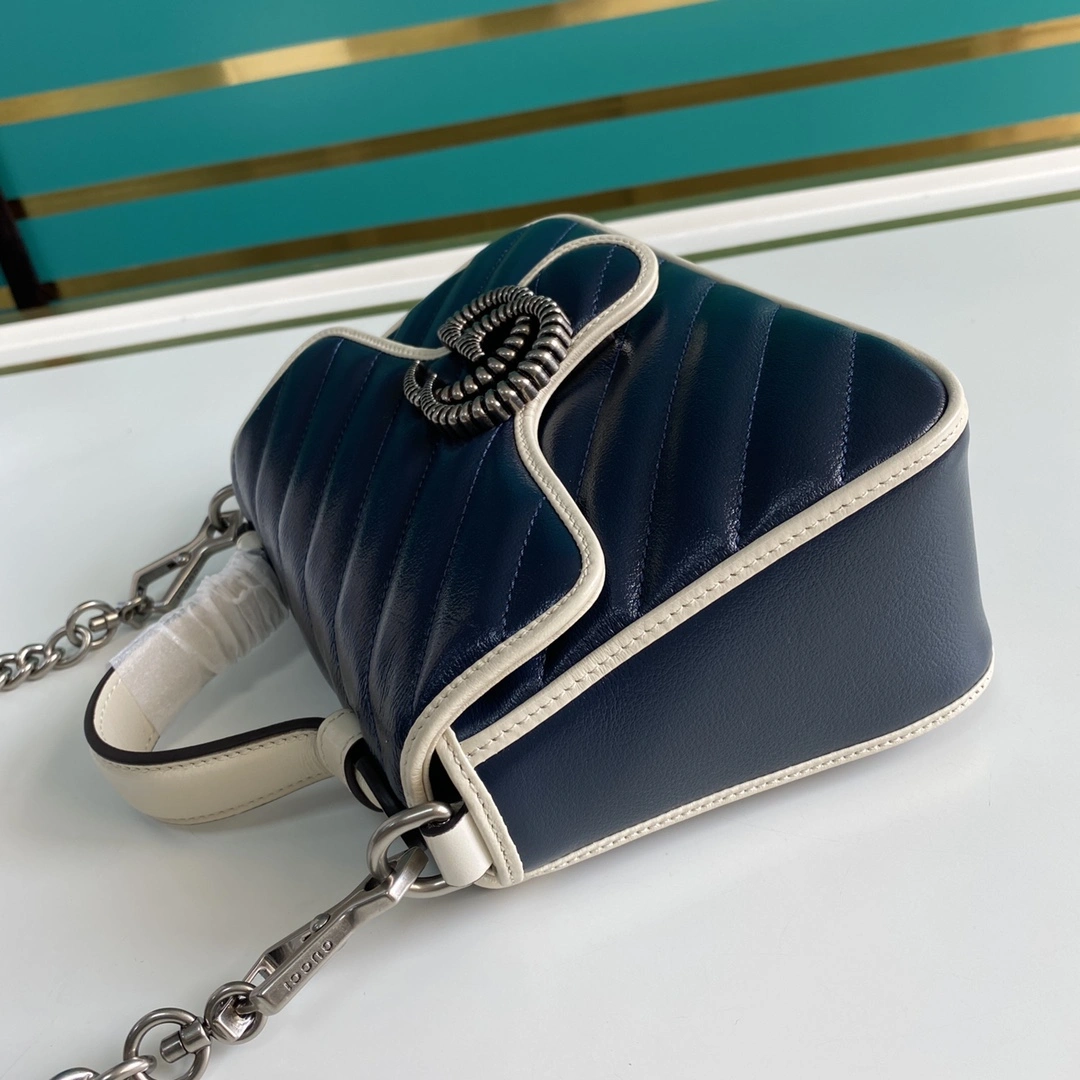 G*ucci Bag Top Quality 21*15.5*8cm Trendsetting 8104