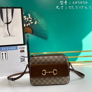 G*ucci Bag Top Quality 22.5*17*6.5cm OdorResistant 8188