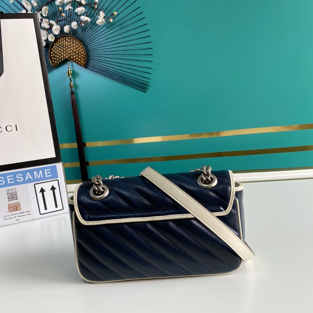 G*ucci Bag Top Quality 23*14*6cm StreetReady 8089