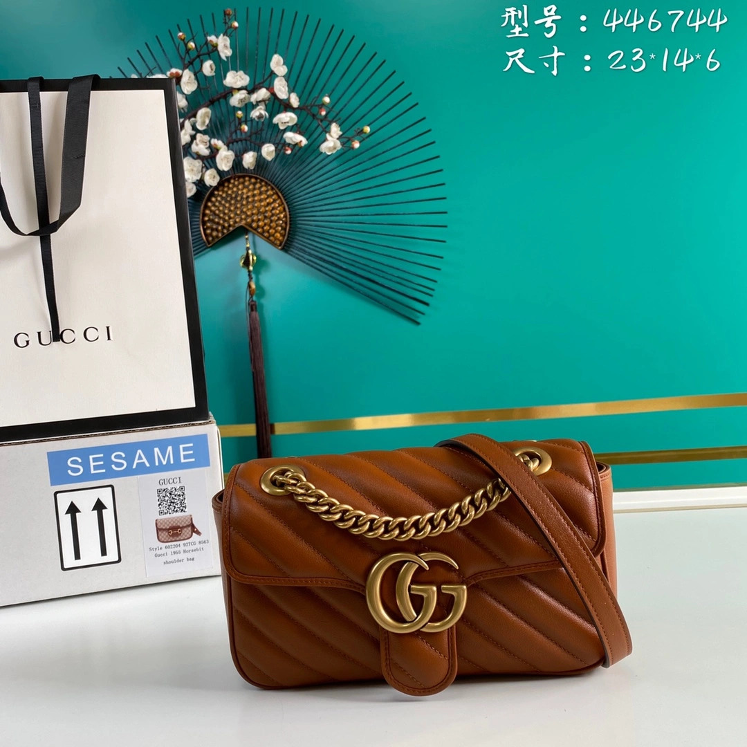 G*ucci Bag Top Quality 23*14*6cm StreetReady 8089
