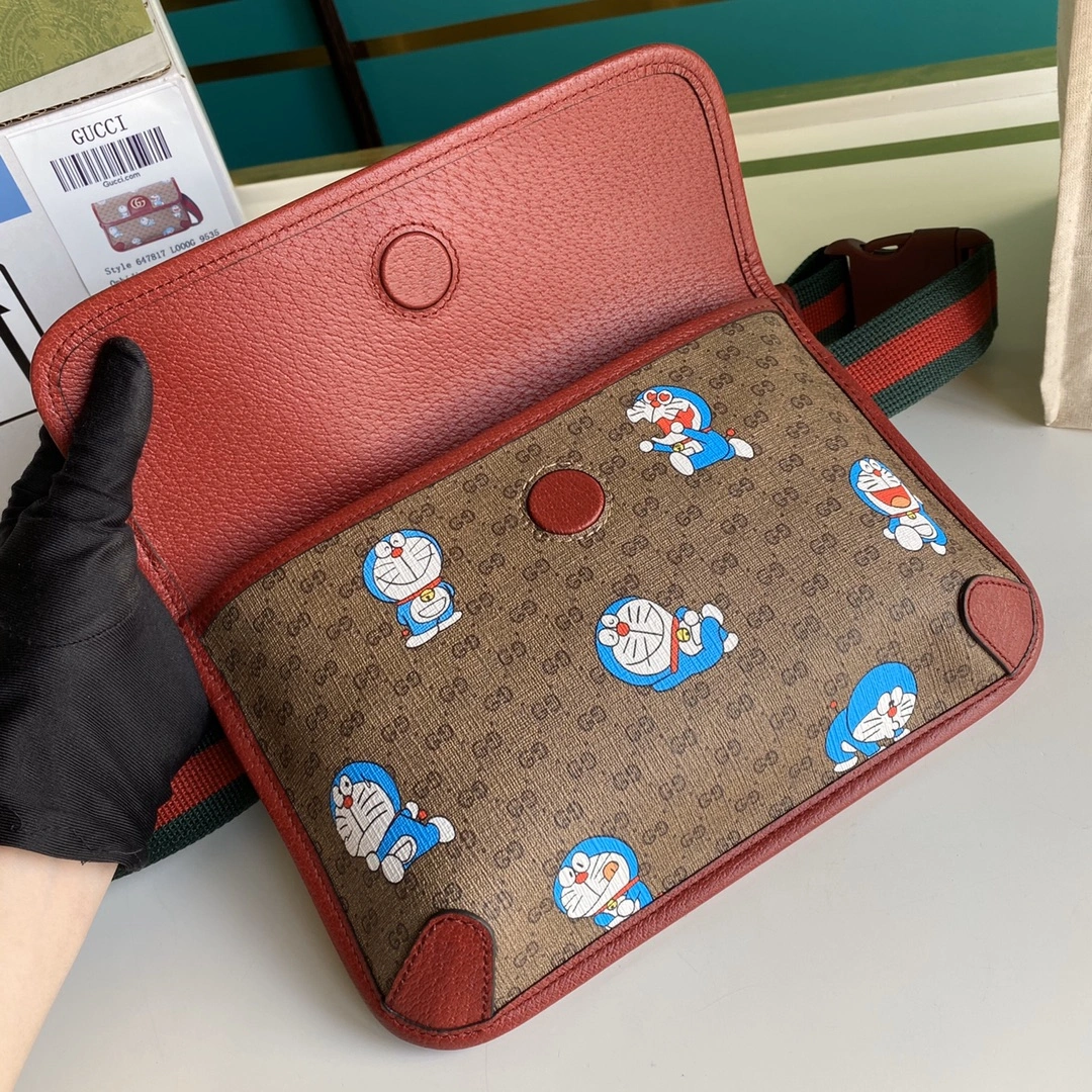 G*ucci Bag Top Quality 24*16*3.5cm ZipUp 8119