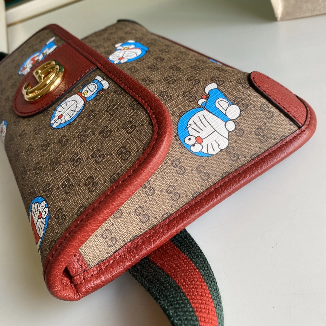 G*ucci Bag Top Quality 24*16*3.5cm ZipUp 8119