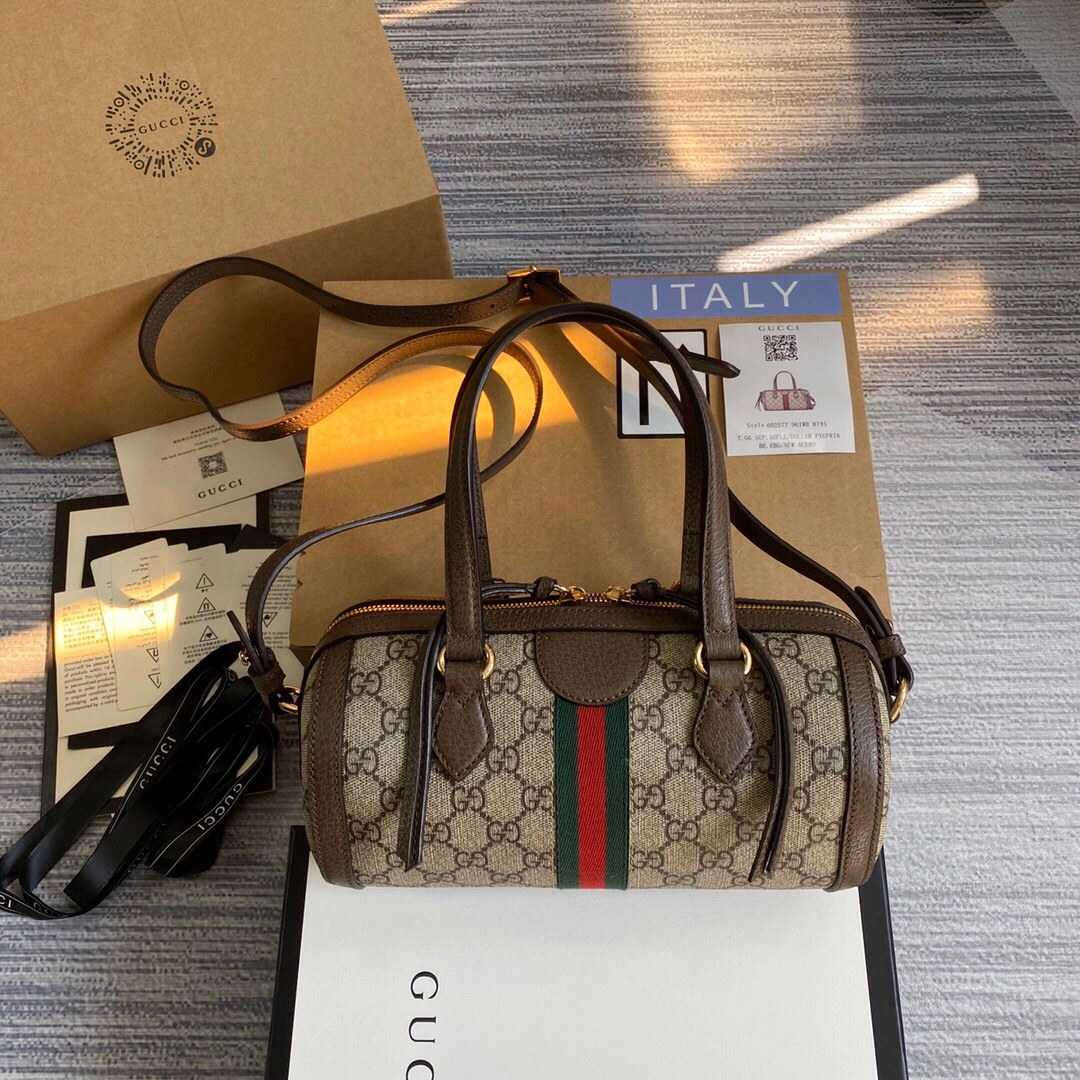 G*ucci Bag Top Quality 25.5*14*14cm Contemporary 8167