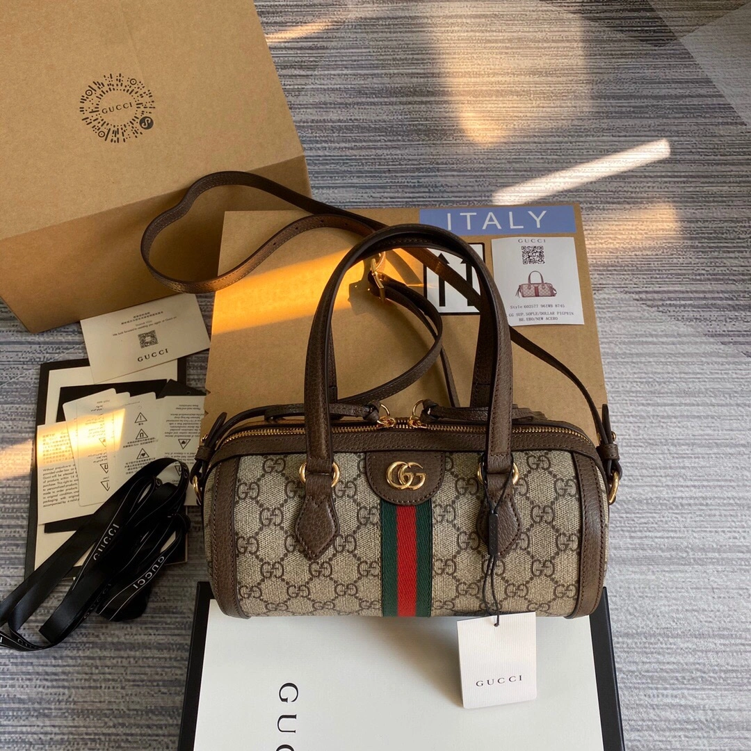 G*ucci Bag Top Quality 25.5*14*14cm Contemporary 8167